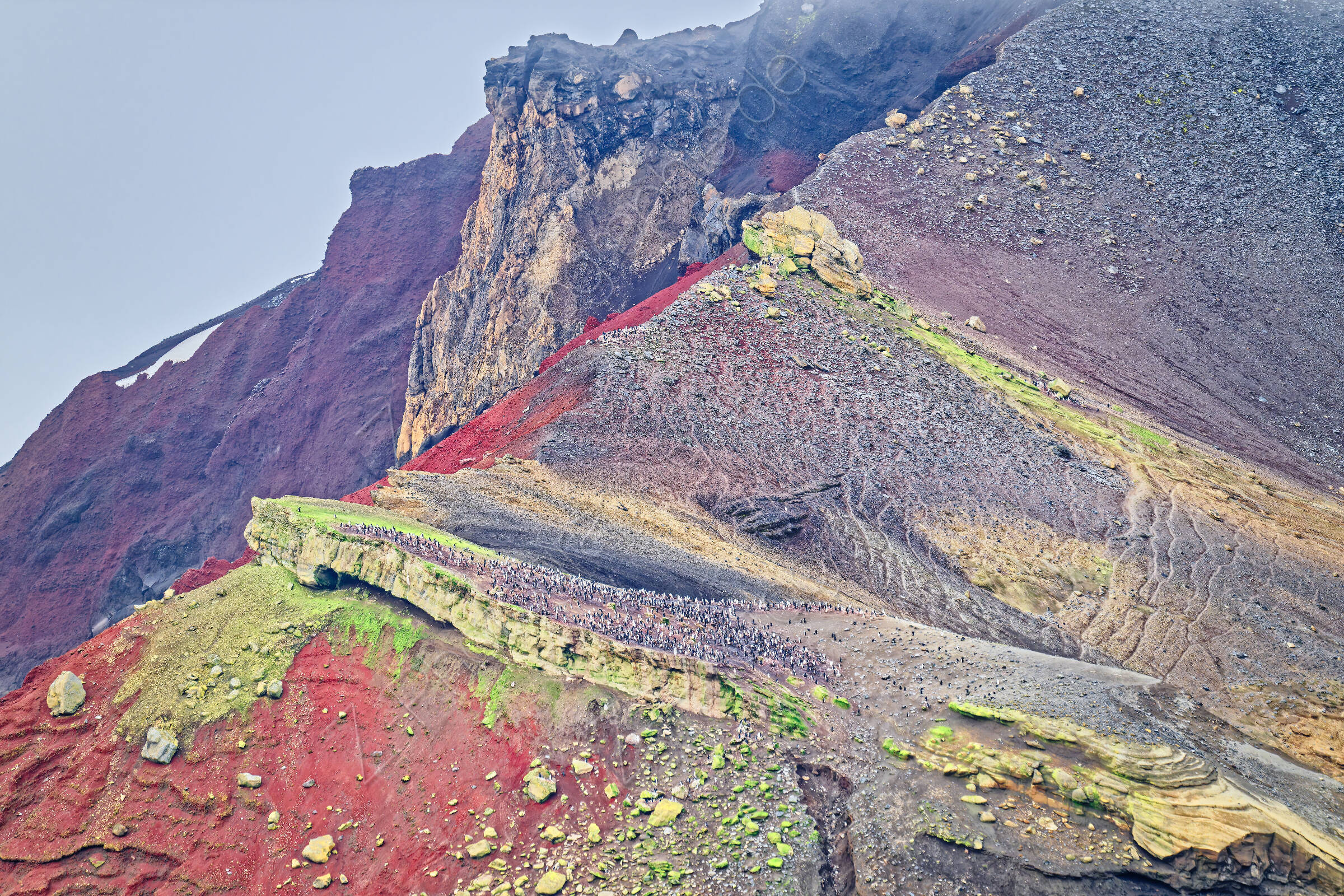 Entrance Point - Deception Island 
