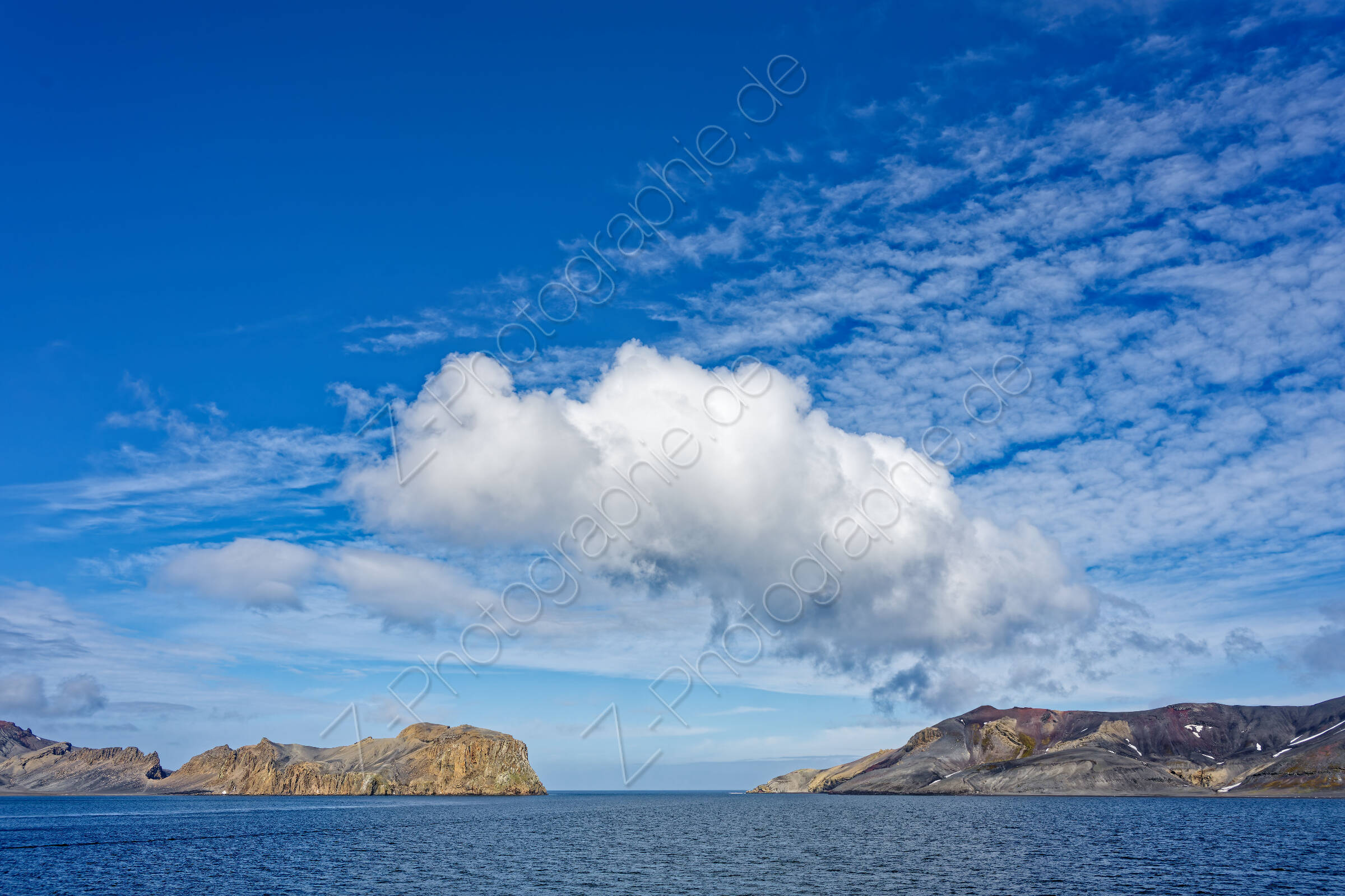 Neptunes Bellows seen from Port Forster