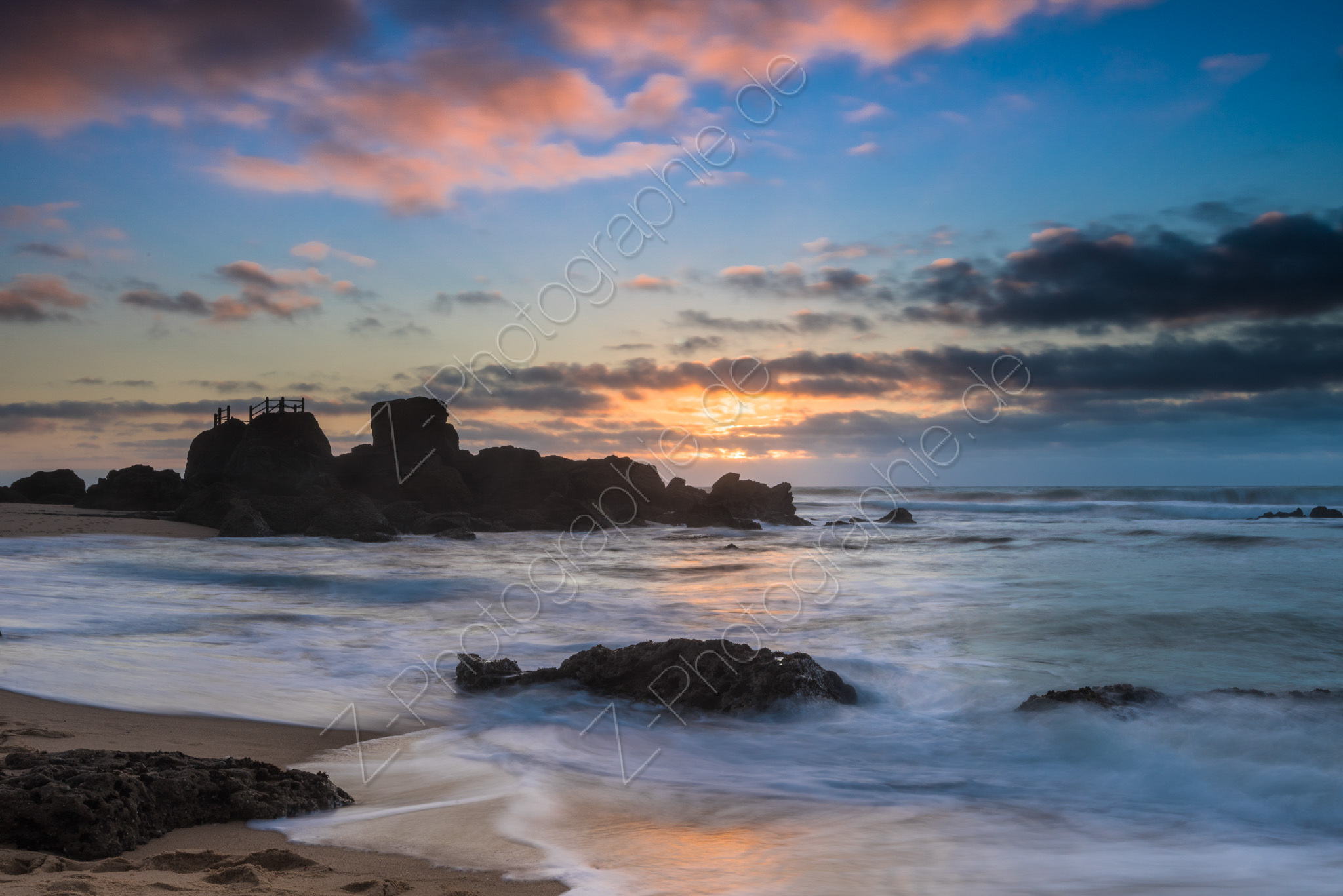 Praia de Santa Cruz, Portugal