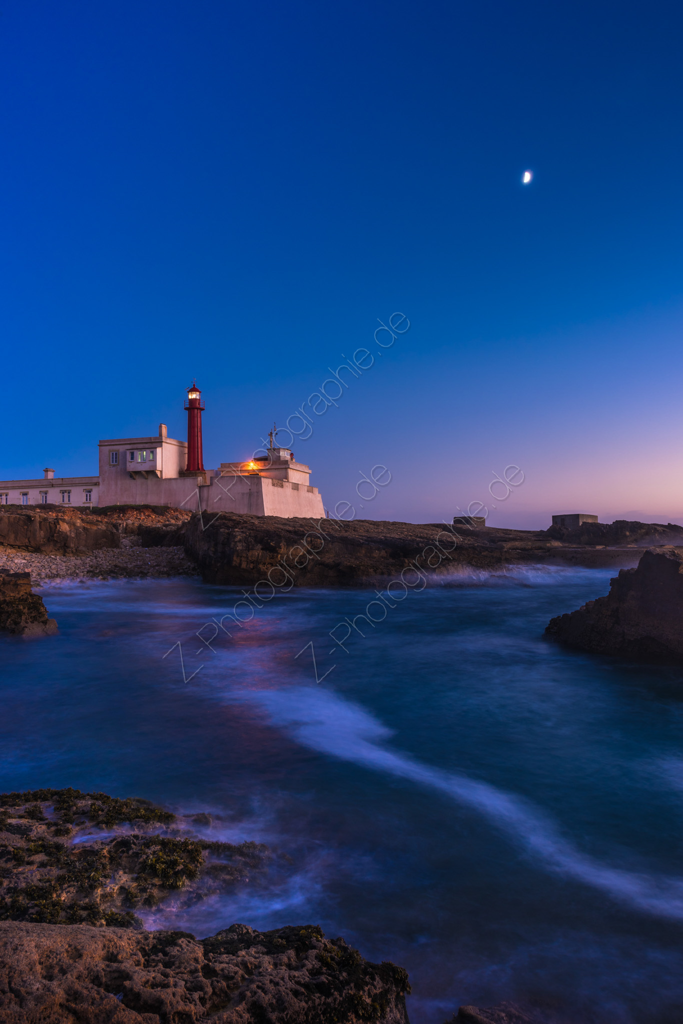 Lighthouse at Cape Capo Raso, Portugal
