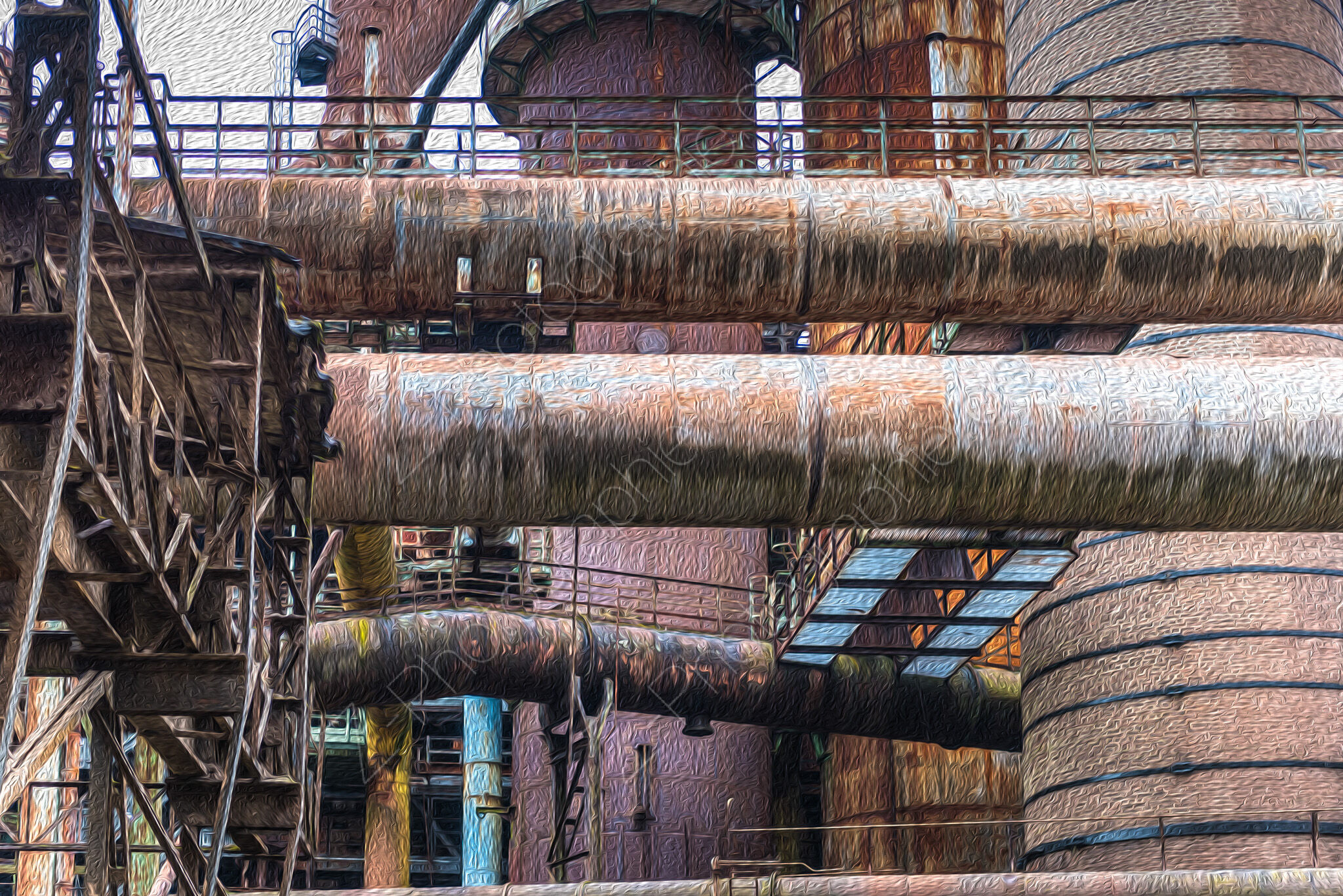 Weltkulturerbe Völklinger Hütte, Völklingen, Germany